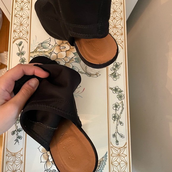 Forever21 Clear Pull On Sock Ankle Heeled Booties Size 6 - Picture 3 of 8